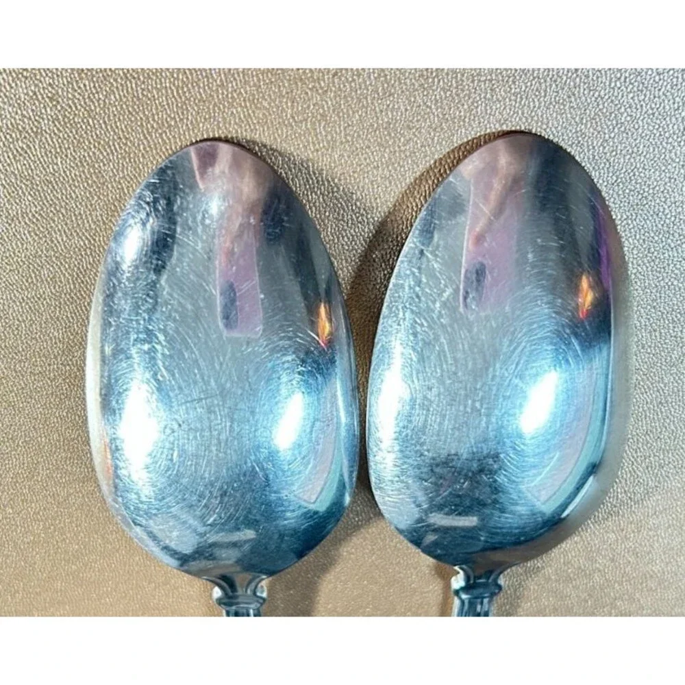 Oneida USA Unity Stainless Flatware Pieces ~ 2 Place/Soup Spoons B